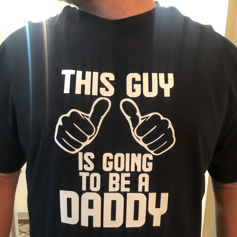 Announcement shirt for men